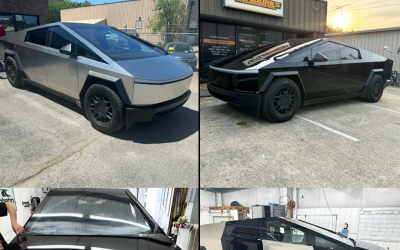 Randy Humphries Tints and Protects a Tesla Cybertruck